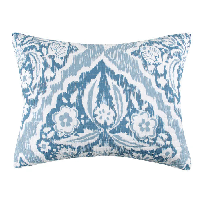 Becker Quilt Set - Beautiful Coastal Blue Bedding Set
