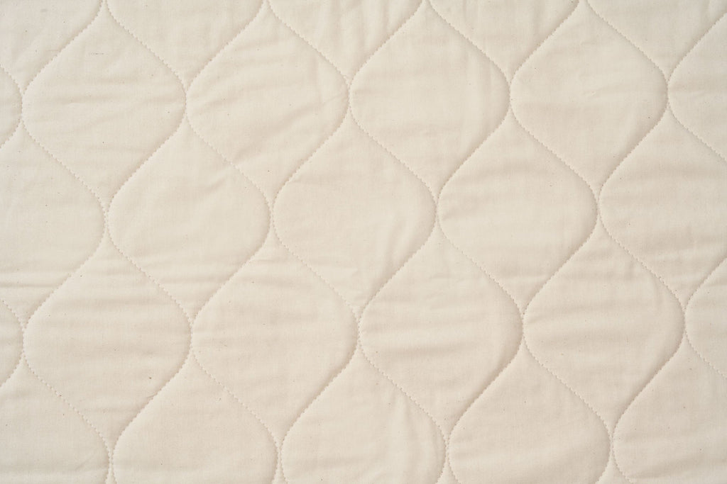 Cotton Quilted Pillow Sham  - American Made With USA Grown Cotton
