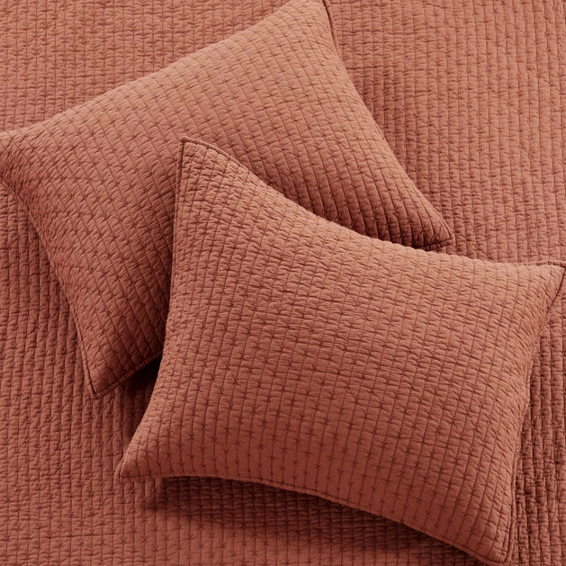 Cross Stitch Bedspread Set