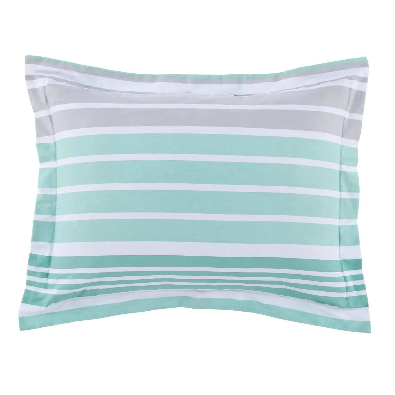 Truro Coastal Comforter Set - Spa Blue & White Comforter
